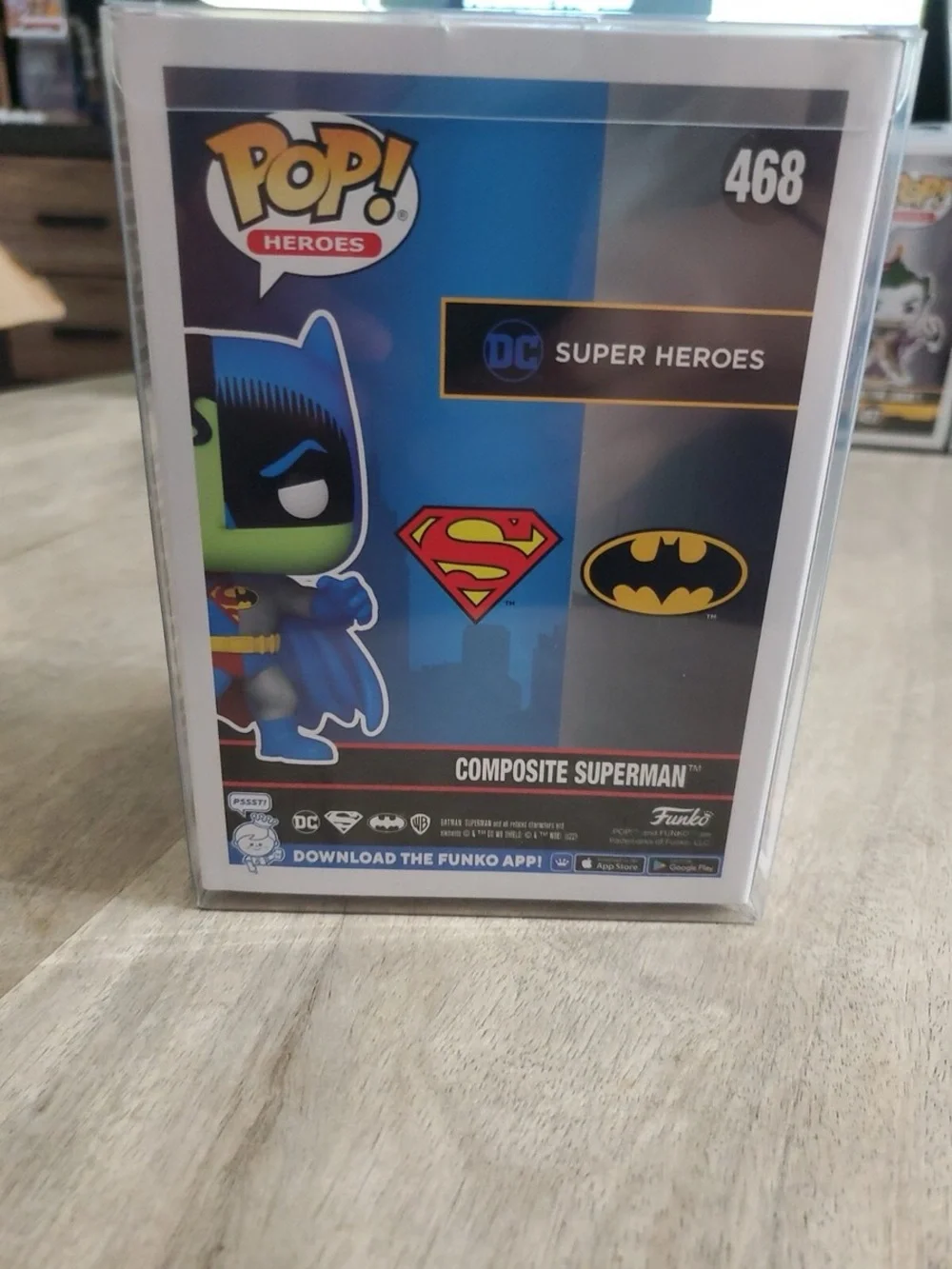 DC Funko Pop! Composite Superman in Green, Blue & Black